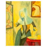 Susan Wohl 1972 Oil on Board