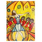 Hugo Scheiber Hungarian 1873-1950 Dancing Girl