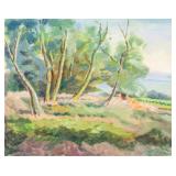 Winston Churchill British, 1874-1965 OOB Landscape