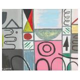 Adolph Gottlieb American 1903-1974 Oil Abstract