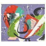 Lee Krasner American, 1908-1984 Oil on Canvas