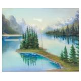 Maisie Wride Canadian 1892-1973 Pastel Landscape