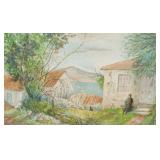 Winifred Nicholson British 1893-1981 Watercolor