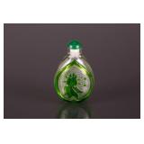 Chinese Republic Glass Snuff Bottle