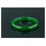 Burma Grade AAA  Green Jadeite Bangle GIA Cert