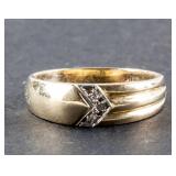 0.06ct Diamond Arrow Ring CRV $1200