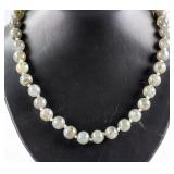 Sterling Silver Labrodite Bead Necklace CRV $599