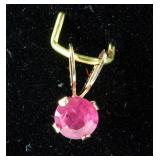 0.45ct Ruby Pendant CRV $435