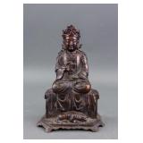 Chinese Bronze Shakyamuni Buddha Statue