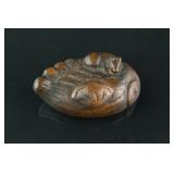 Japanese Boxwood Netsuke 19th C.