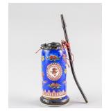 Chinese Porcelain Water Pipe Shen De Tang MK 1950