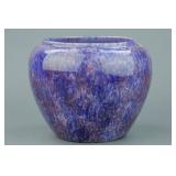 Chinese Flambe Porcelain Jar Purple Hue