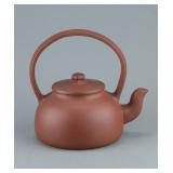 20th C. Chinese Zisha Teapot Stamped Gao Jian Lao
