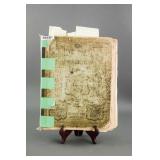 Extremely Rare Nearly Complete 19th C. Stamp Album