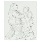 FERNANDO BOTERO Italian b 1932  Ink on Paper
