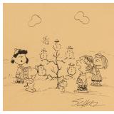 CHARLES SCHULZ American 1922-2000 Ink on Paper