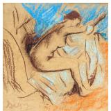 EDGAR DEGAS French 1834-1917 Pastel on Paper