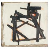 FRANZ KLINE US 1910-1962 Oil on Canvas Abstract