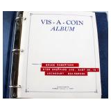 Collection Book of Assorted Coins