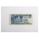 1984-1999 Singapore Ship Series 1 Dollar Banknote