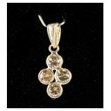 0.75ct Fancy Colored Diamond Pendant CRV $1999