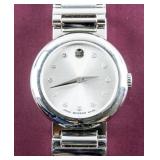 Movado 11 Diamond Dial Watch RV $1195