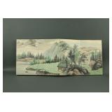 WANG HUI Chinese 1632-1717 Watercolour Booklet