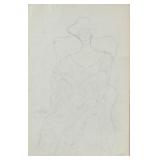 GUSTAV KLIMT Austrian 1862-1918 Graphite on Paper