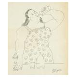 FERNANDO BOTERO Italian b. 1932 Pencil on Paper