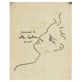 (After) JEAN COCTEAU French 1889-1963 Dated 1966