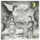 MARC CHAGALL French 1877-1985 Ink on Paper