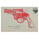 ANDY WARHOL American 1928-1987 Crayon Gun