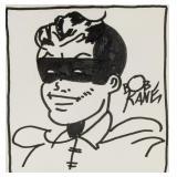 BOB KANE American b. 1921 Marker on Paper
