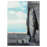 RENE MARGRITTE Belgium 1898-1967 Gouache on Paper