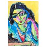 ALEXEJ VON JAWLENSKY Russian 1864-1941 Gouache