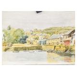 WINIFRED NICHOLSON British 1893-1981 WC on Paper