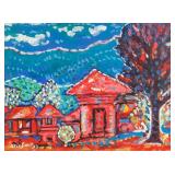 ARIE SMIT Indonesian 1916-2013 Acrylic on Canvas