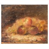 ANTOINE MARZO French 1853-1946 OOC Still Fruit