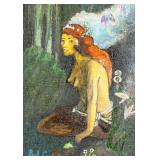 PAUL GAUGUIN French 1848-1903 Woman OOB