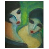 PIERRE WEMAERE French 1913-2010 Oil On Panel