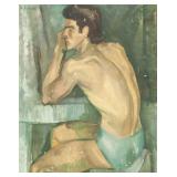 ALEXANDER DEYNEKA Russian 1899-1969 Oil on Canvas