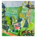 IVON HITCHENS British 1893-1979 OOC Dated 1978