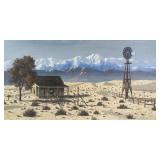 CONSTANTINE GANAKES US b. 1935 XX OOC Landscape