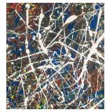 JACKSON POLLOCK US 1912-1956 OOC Abstract