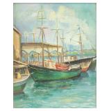NICHOLAS J. LUISI US 1894-1977 Oil on Board