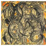 NORMAN LEWIS American 1909-1979 Oil on Canvas