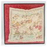 Chinese Embroidery Landscape Panel with Frame