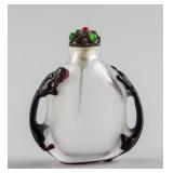 Chinese Peking Glass Beast Snuff Bottle
