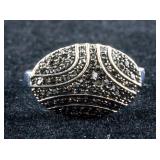 0.75ct Black Diamond Ring CRV $1101