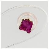 0.37CT Ruby Earrings RV $300